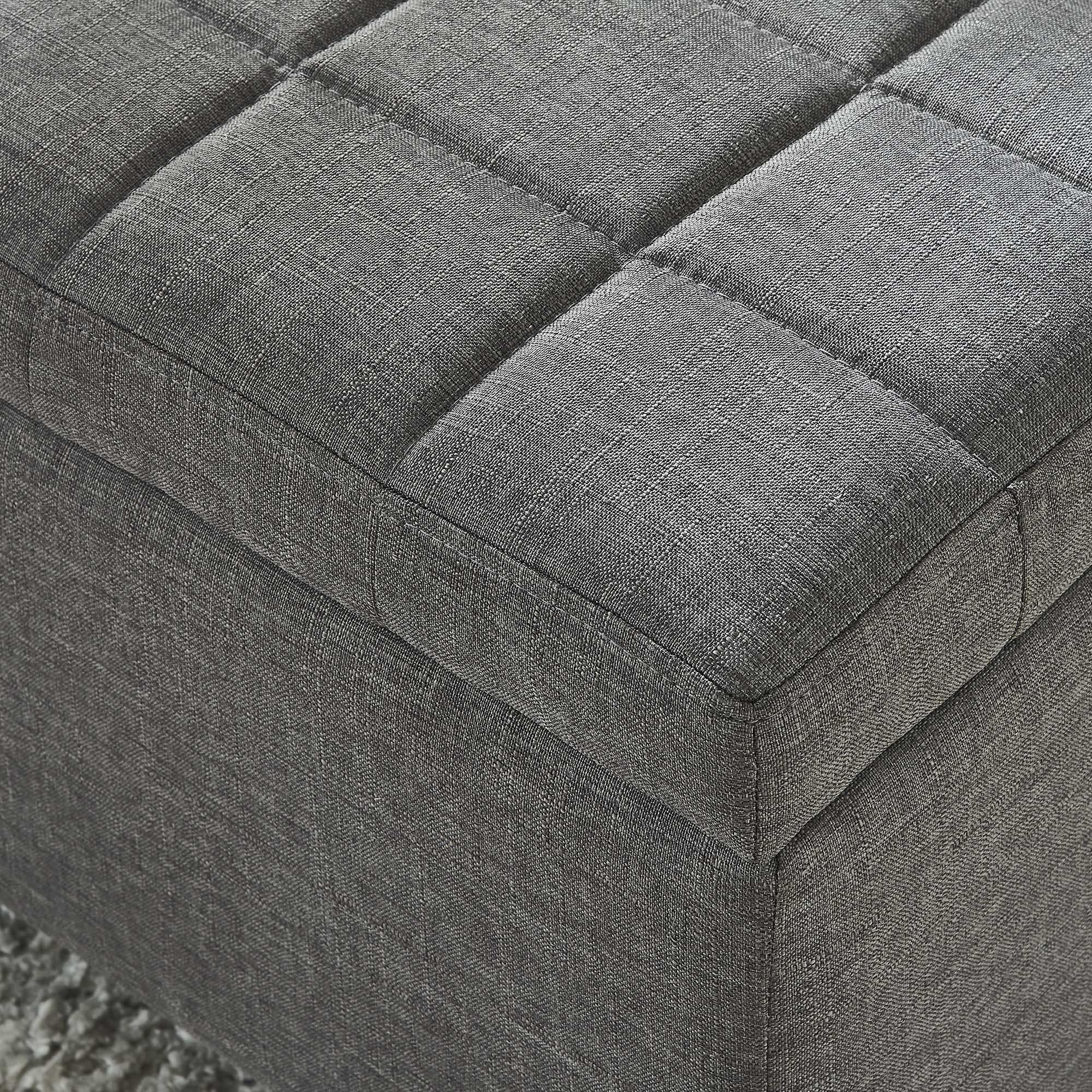 Lila Rectangular Storage Ottoman Bench - comfortable ottomans for any room | Image 12 | InSTYLE Home & Rugs