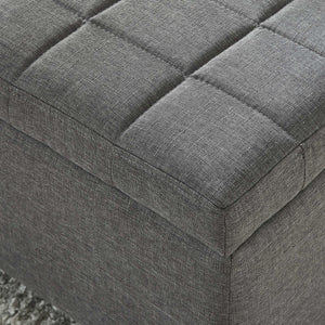 Lila Rectangular Storage Ottoman Bench - comfortable ottomans for any room | Image 12 | InSTYLE Home & Rugs