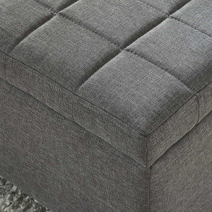 Lila Storage Ottoman Bench - chic ottomans for living rooms | Image 12 | InSTYLE Home & Rugs
