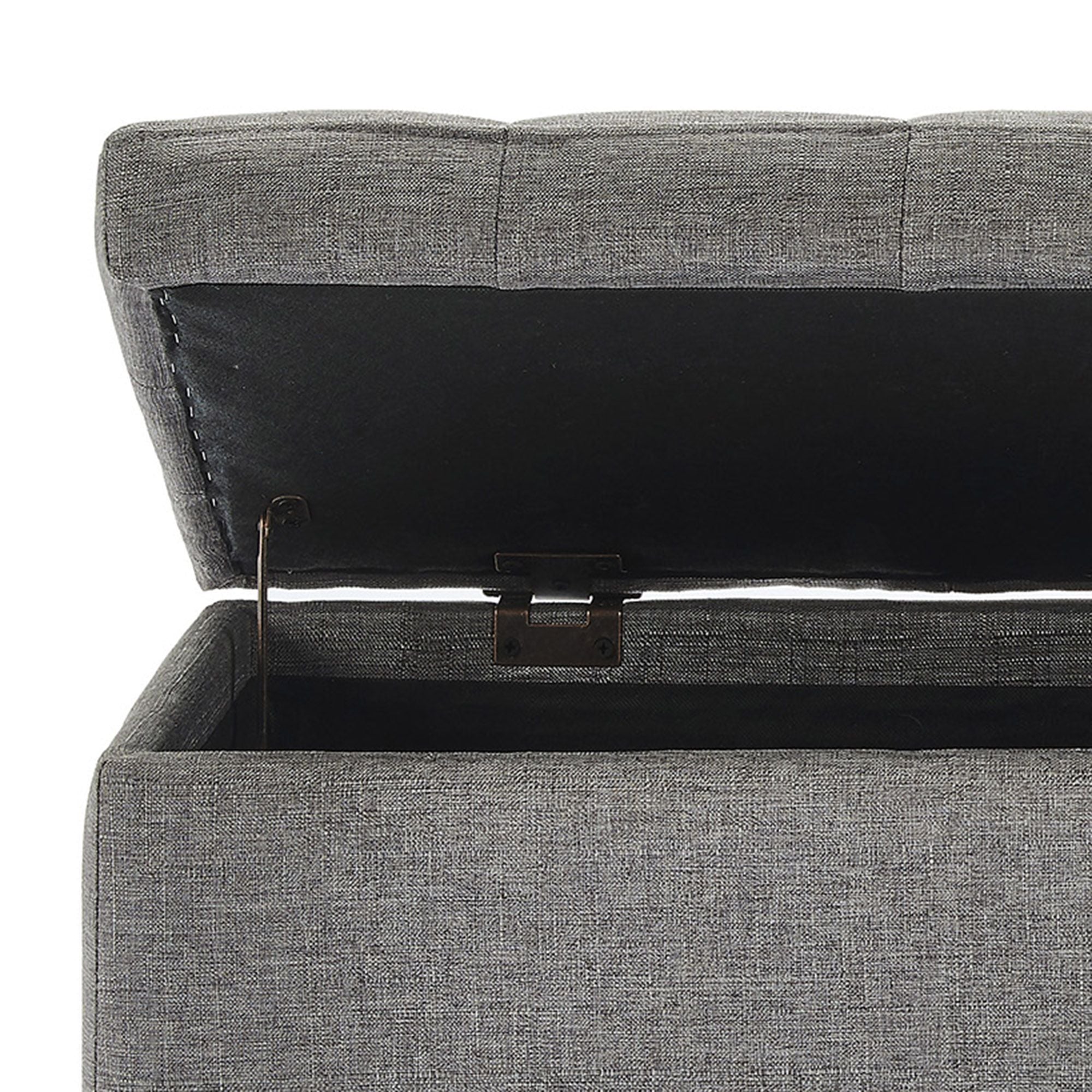 Lila Rectangular Storage Ottoman Bench - comfortable ottomans for any room | Image 14 | InSTYLE Home & Rugs