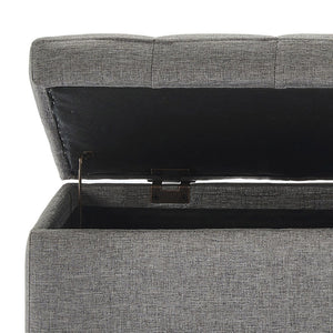 Lila Rectangular Storage Ottoman Bench - comfortable ottomans for any room | Image 14 | InSTYLE Home & Rugs