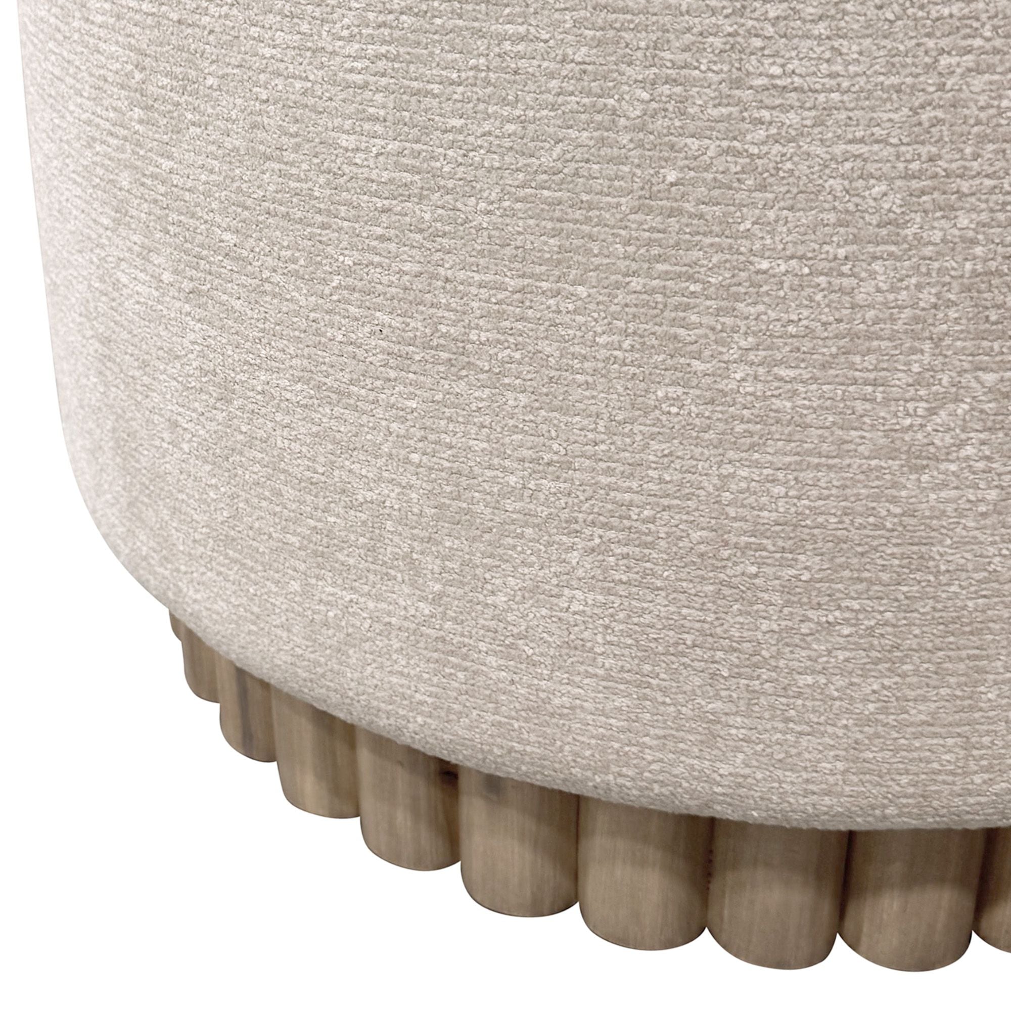 Sadie Round Storage Ottoman - comfortable ottomans for any room | Image 16 | InSTYLE Home & Rugs