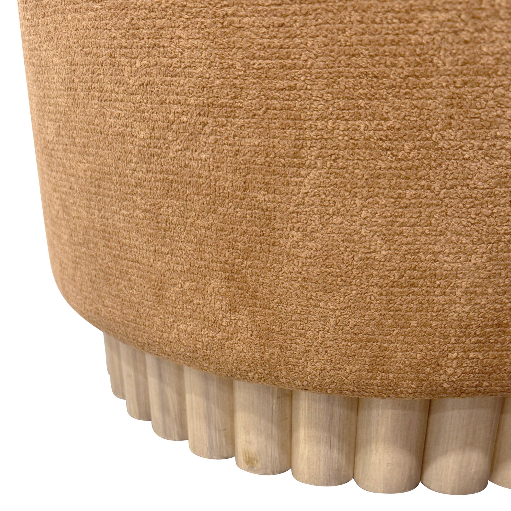Sadie Round Storage Ottoman - comfortable ottomans for any room | Image 23 | InSTYLE Home & Rugs
