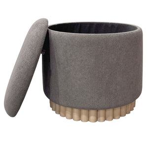 Sadie Round Storage Ottoman - comfortable ottomans for any room | Image 27 | InSTYLE Home & Rugs