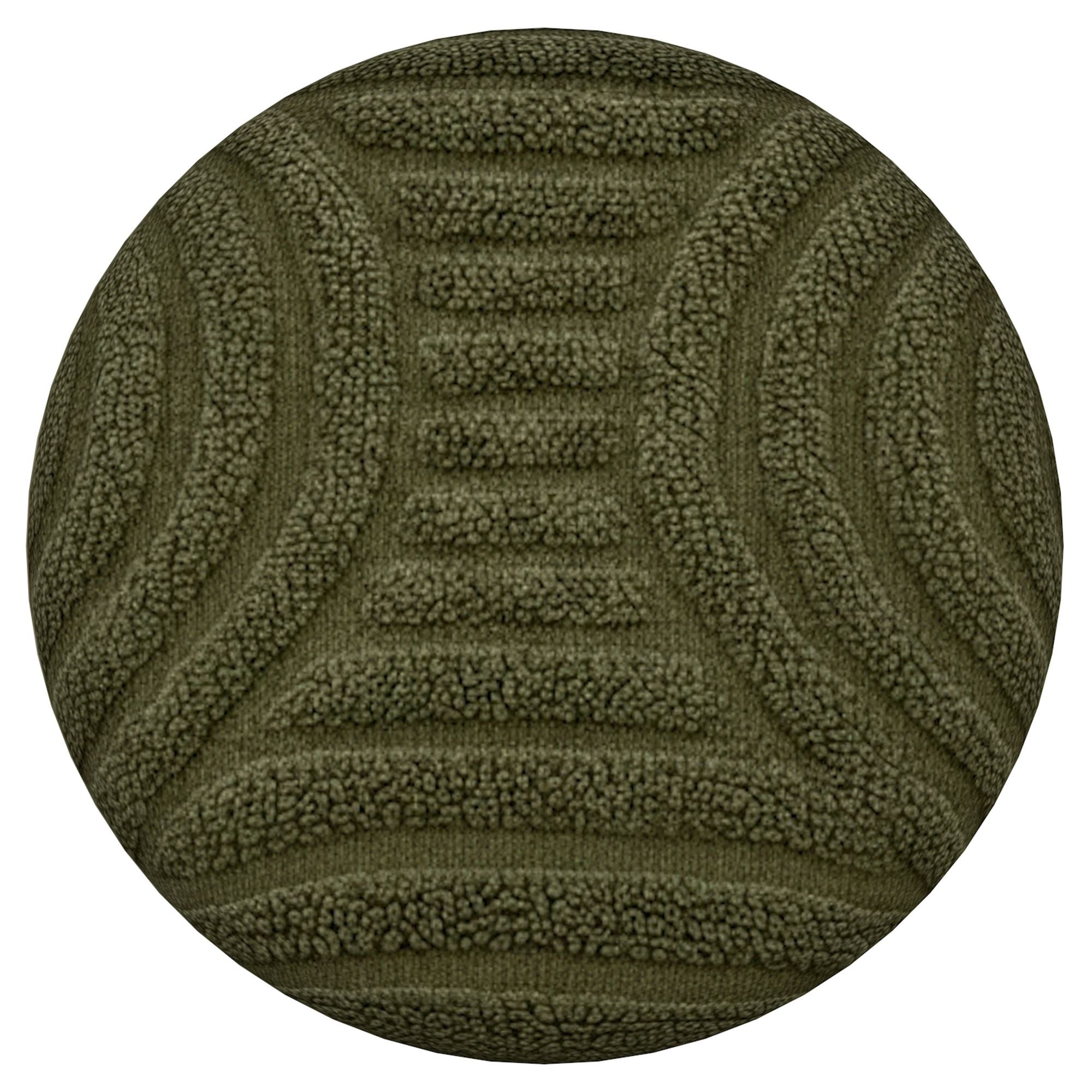 Lullu Round Storage Ottoman - chic ottomans for living rooms | Image 12 | InSTYLE Home & Rugs