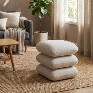 Rylee Square Ottoman - comfortable ottomans for any room | Image 4 | InSTYLE Home & Rugs