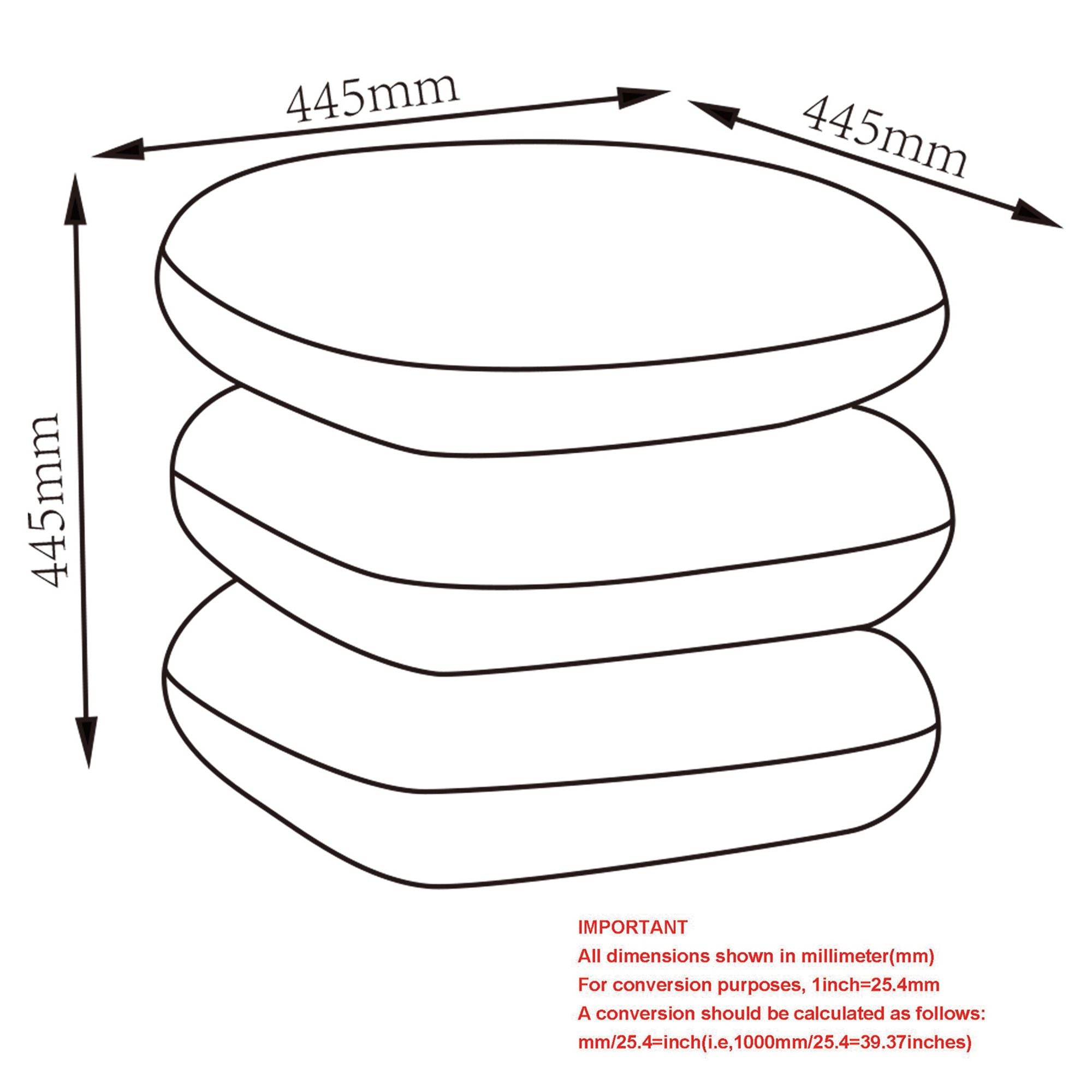 Rylee Square Ottoman - comfortable ottomans for any room | Image 17 | InSTYLE Home & Rugs