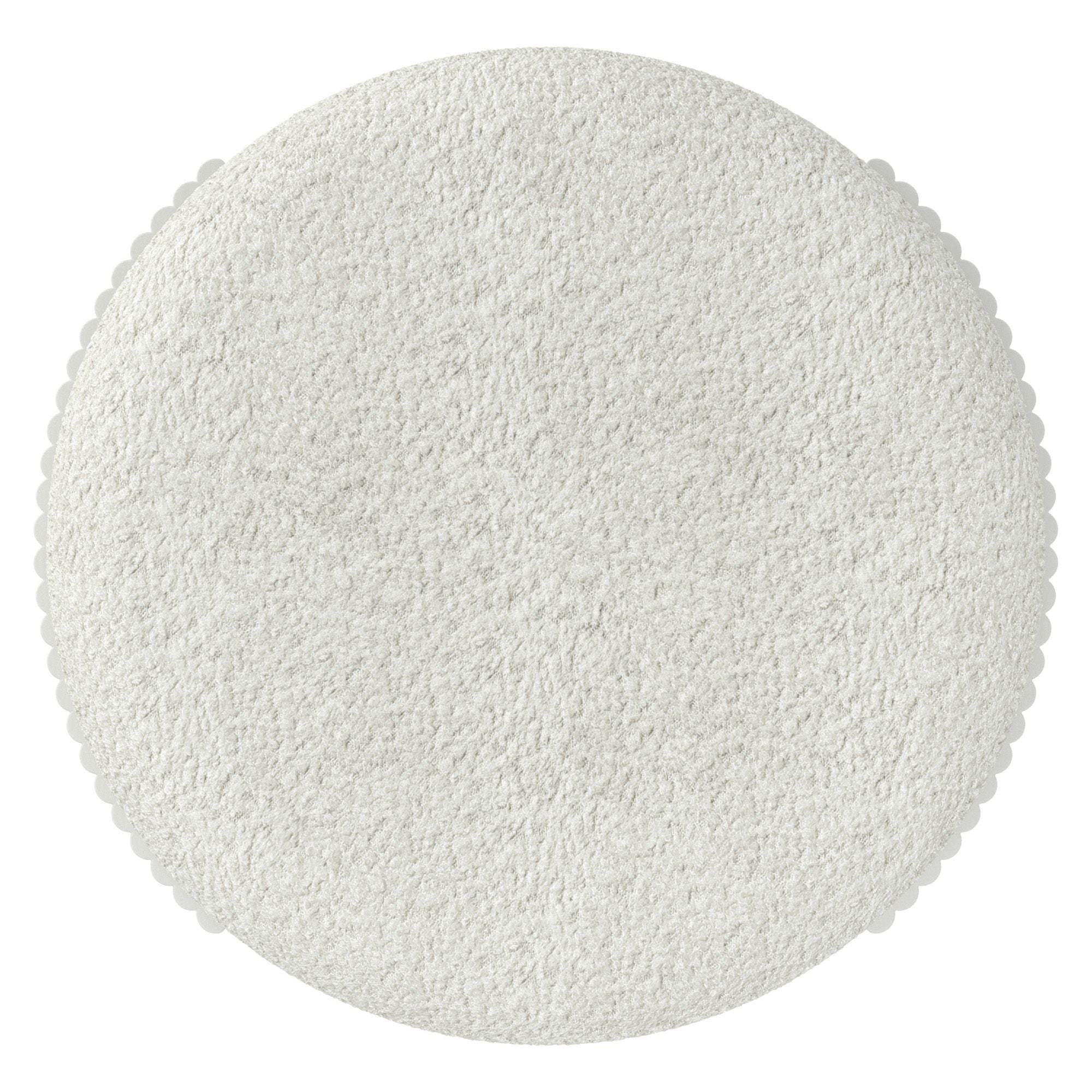 Kiraz Round Ottoman - comfortable ottomans for any room | Image 6 | InSTYLE Home & Rugs