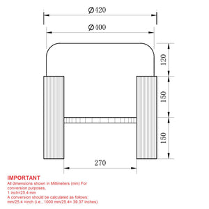 Kiraz Round Ottoman - comfortable ottomans for any room | Image 8 | InSTYLE Home & Rugs