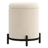 Castor Storage Ottoman - perfect footrests with style | Image 1 | InSTYLE Home & Rugs