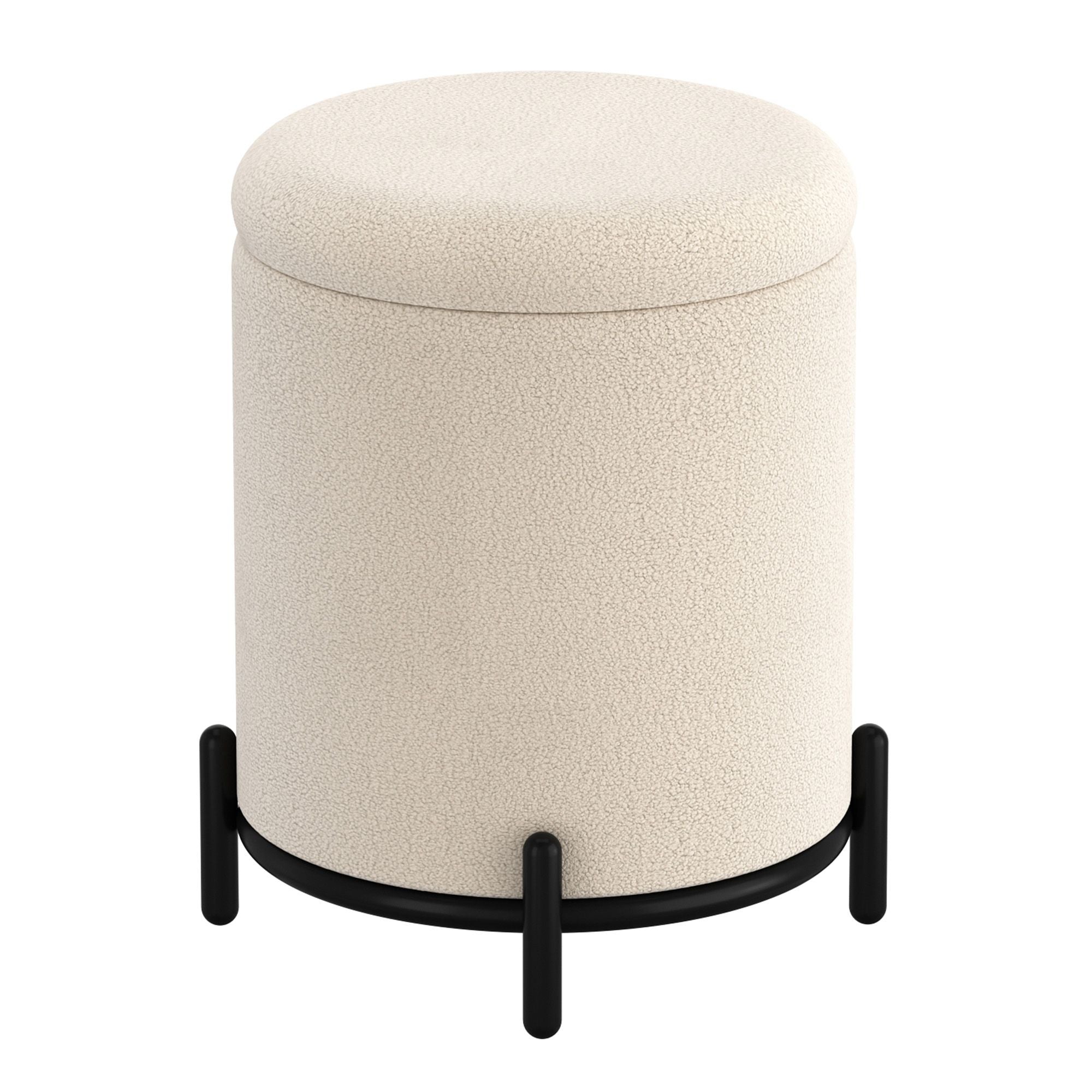 Castor Storage Ottoman - perfect footrests with style | Image 5 | InSTYLE Home & Rugs