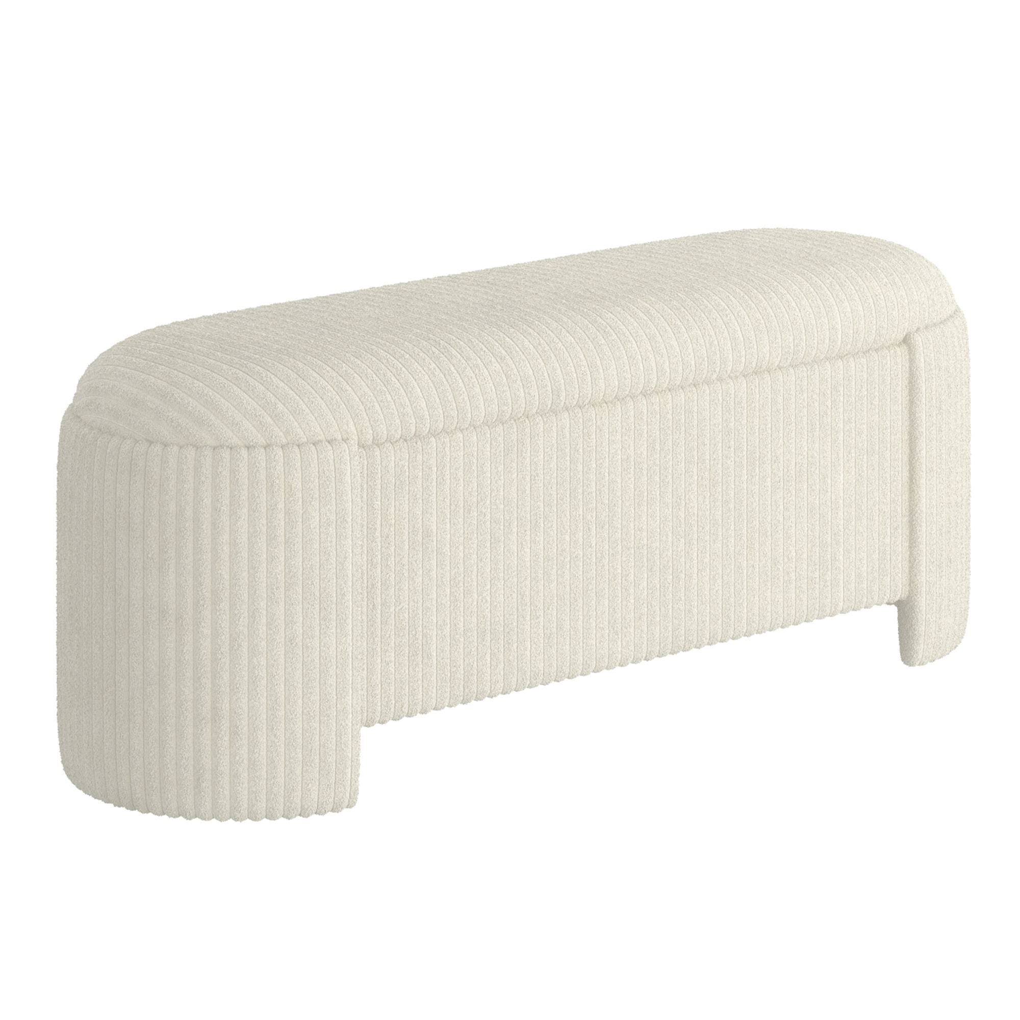 Cybil Storage Ottoman - perfect footrests with style | Image 1 | InSTYLE Home & Rugs