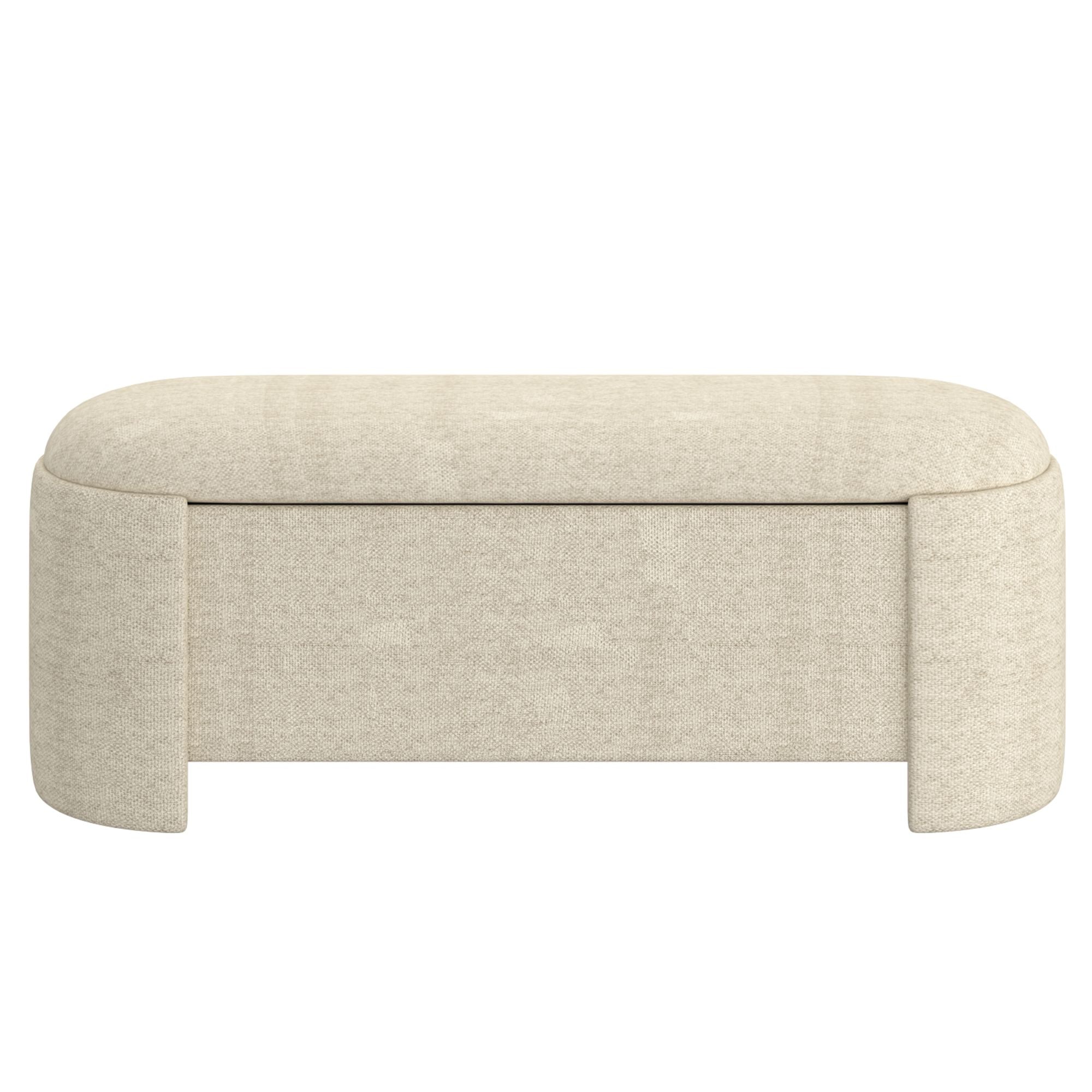 Daphne Storage Ottoman - comfortable ottomans for any room | Image 5 | InSTYLE Home & Rugs