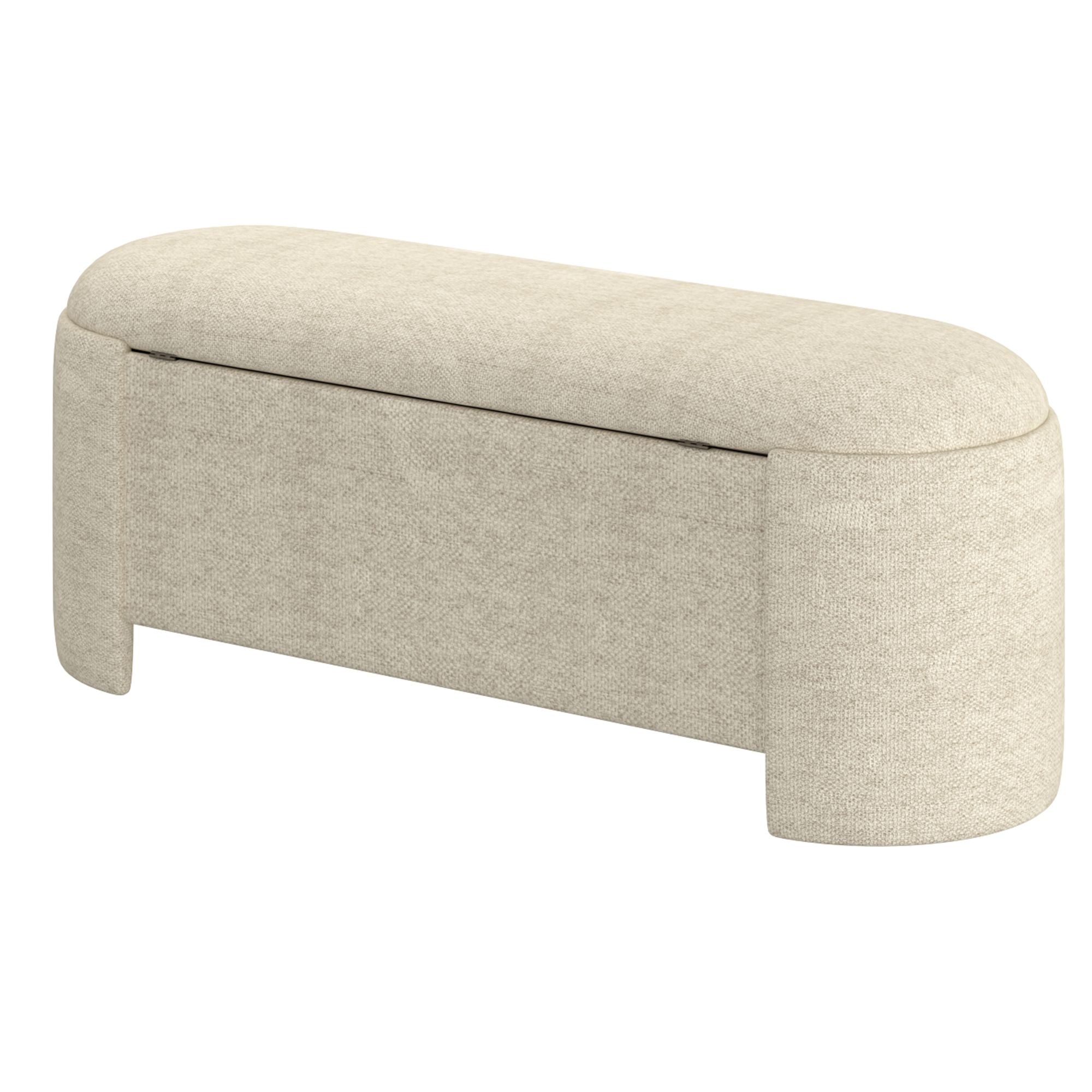 Daphne Storage Ottoman - comfortable ottomans for any room | Image 6 | InSTYLE Home & Rugs