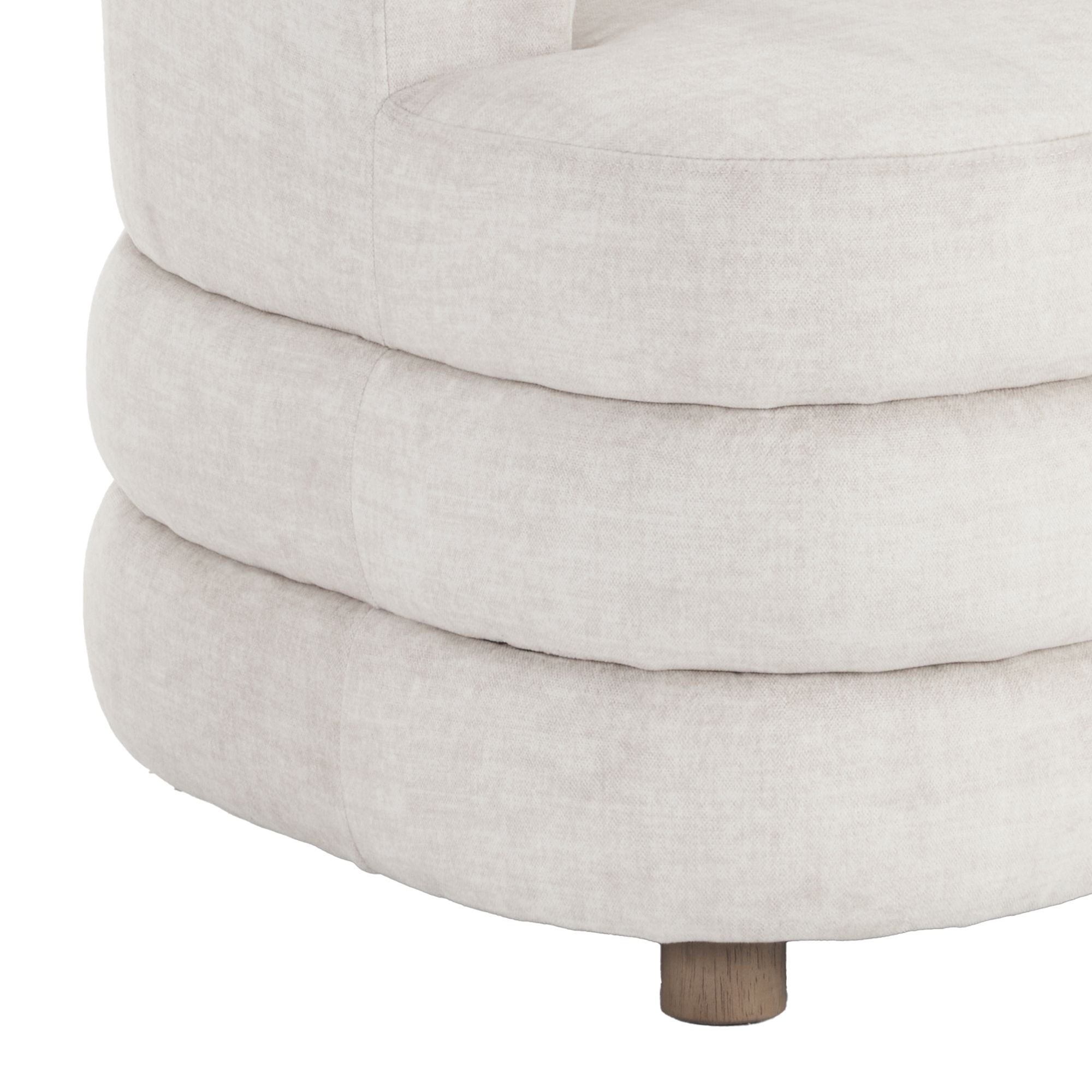 Dorian Accent Chair - modern accent chair with comfortable cushioning and sleek design | Image 7 | InSTYLE Home & Rugs