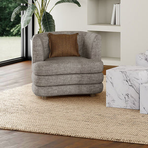 Dorian Accent Chair - modern accent chair with comfortable cushioning and sleek design | Image 10 | InSTYLE Home & Rugs