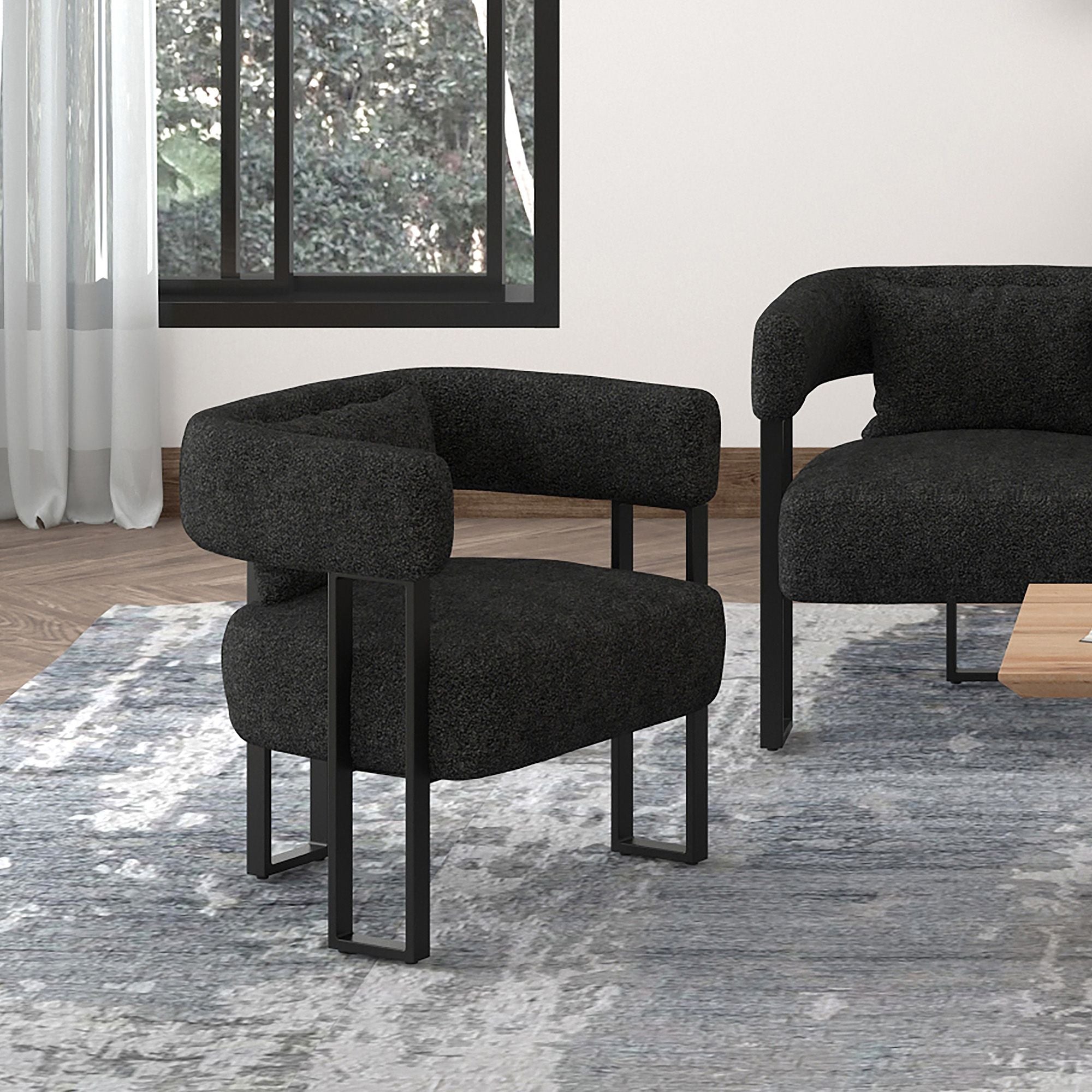 Scarlet Accent Chair - stylish accent chair to elevate your living room decor | Image 3 | InSTYLE Home & Rugs