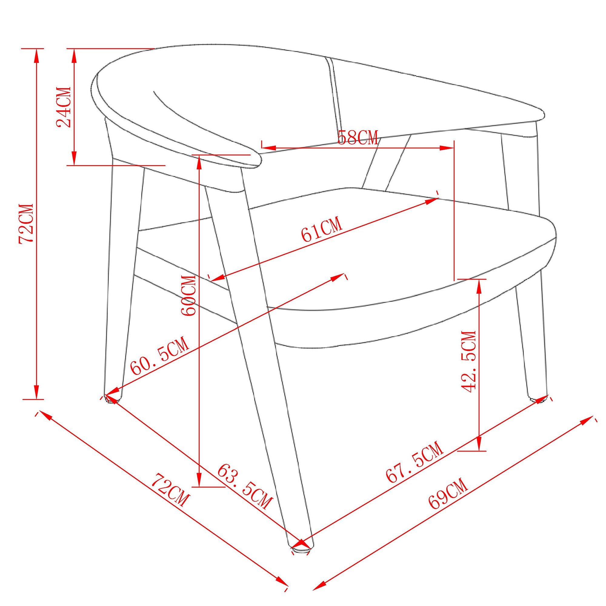 Bexley Accent Chair - modern accent chair with comfortable cushioning and sleek design | Image 16 | InSTYLE Home & Rugs