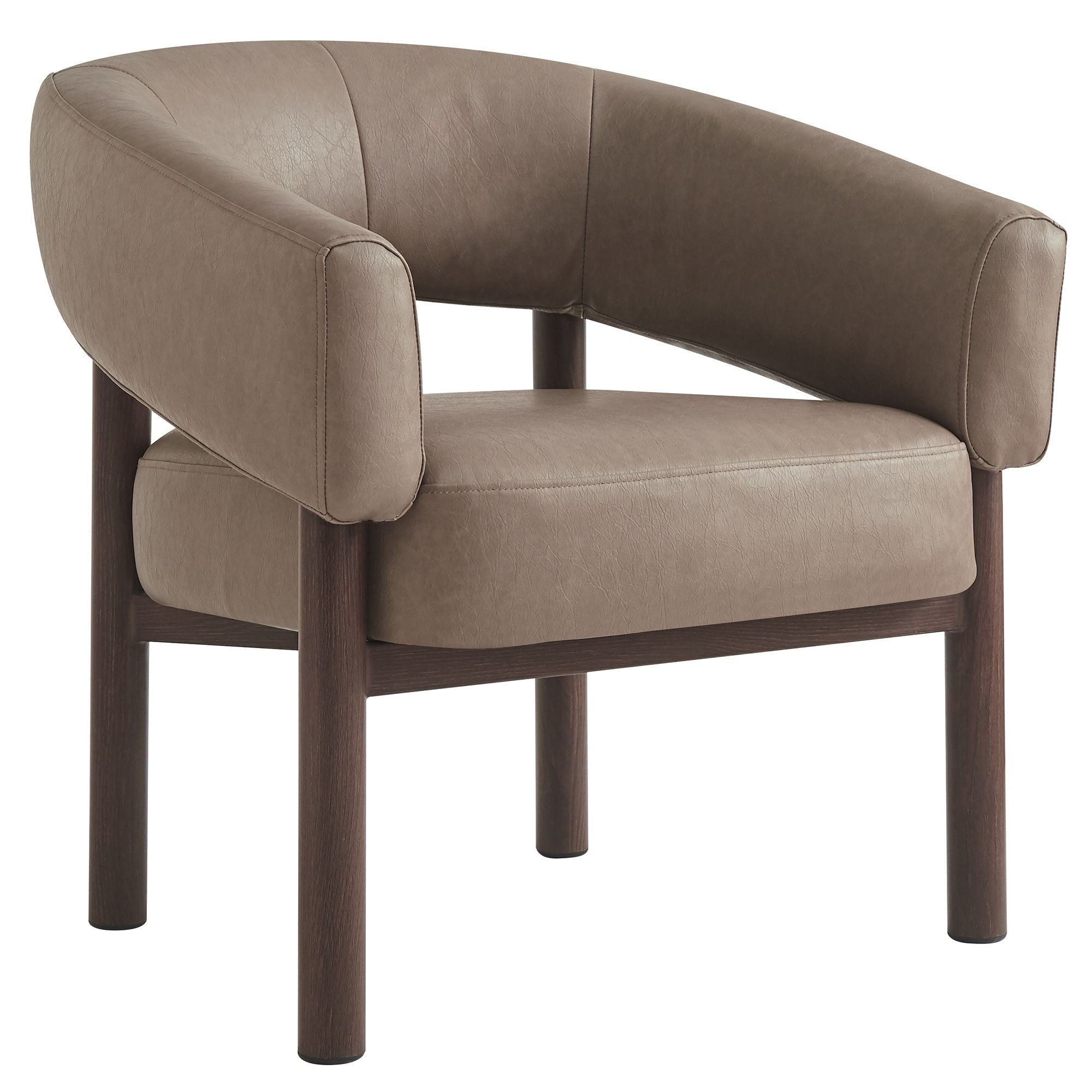 Allegra Accent Chair - modern accent chair with comfortable cushioning and sleek design | Image 1 | InSTYLE Home & Rugs