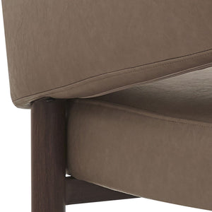 Allegra Accent Chair - modern accent chair with comfortable cushioning and sleek design | Image 6 | InSTYLE Home & Rugs