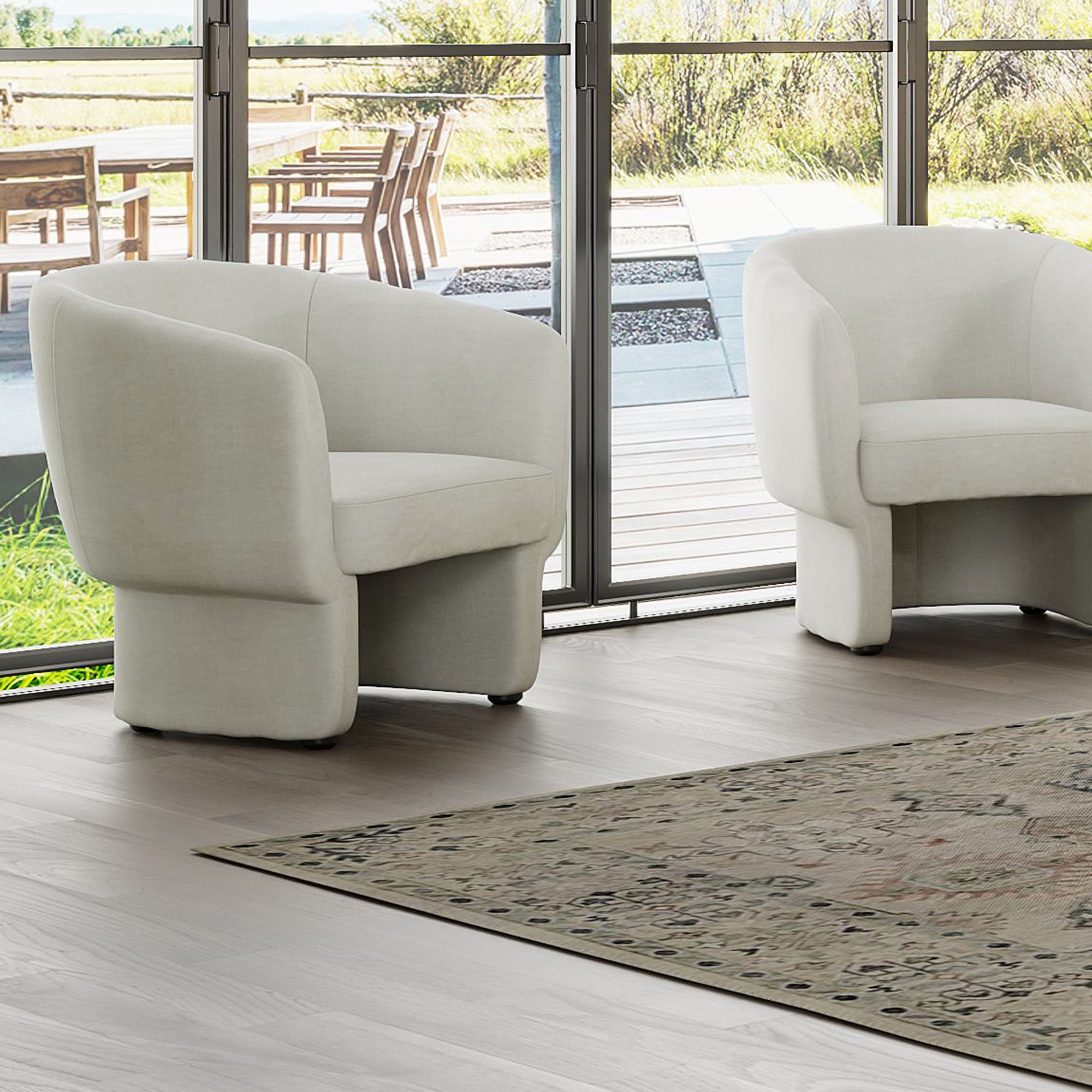 Sheri Accent Chair - compact accent chair for adding personality to any room | Image 4 | InSTYLE Home & Rugs