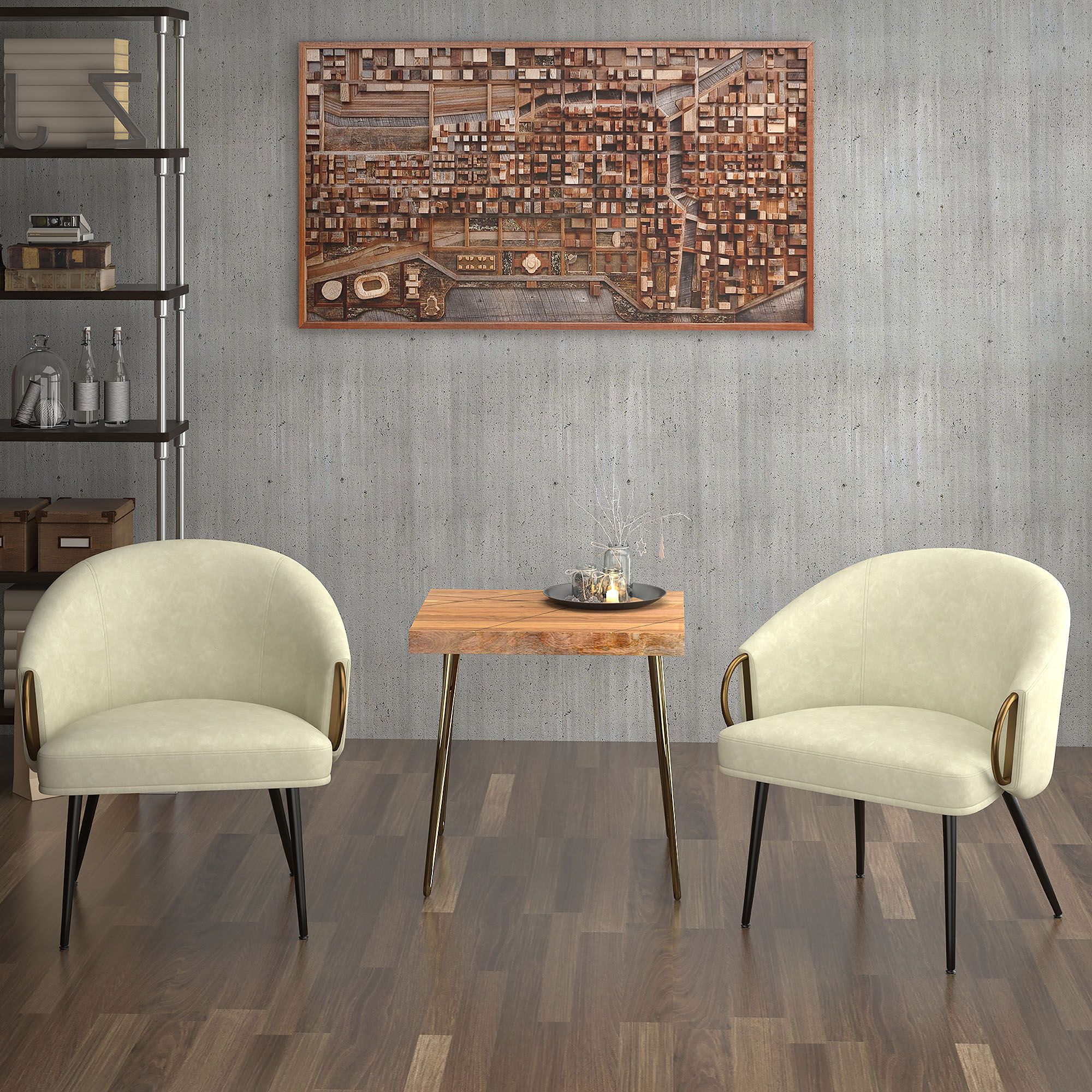 Zita Accent Chair - stylish accent chair to elevate your living room decor | Image 10 | InSTYLE Home & Rugs