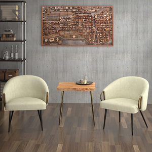 Zita Accent Chair - stylish accent chair to elevate your living room decor | Image 10 | InSTYLE Home & Rugs