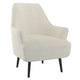 Zoey Accent Chair in Crème