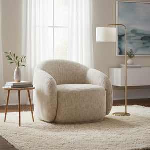 Amriel Accent Chair - modern accent chair with comfortable cushioning and sleek design | Image 3 | InSTYLE Home & Rugs