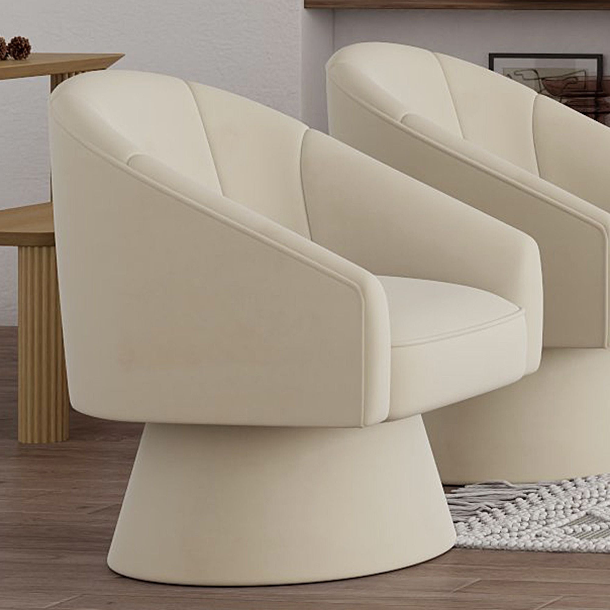 Aggio Accent Chair - modern accent chair with comfortable cushioning and sleek design | Image 2 | InSTYLE Home & Rugs
