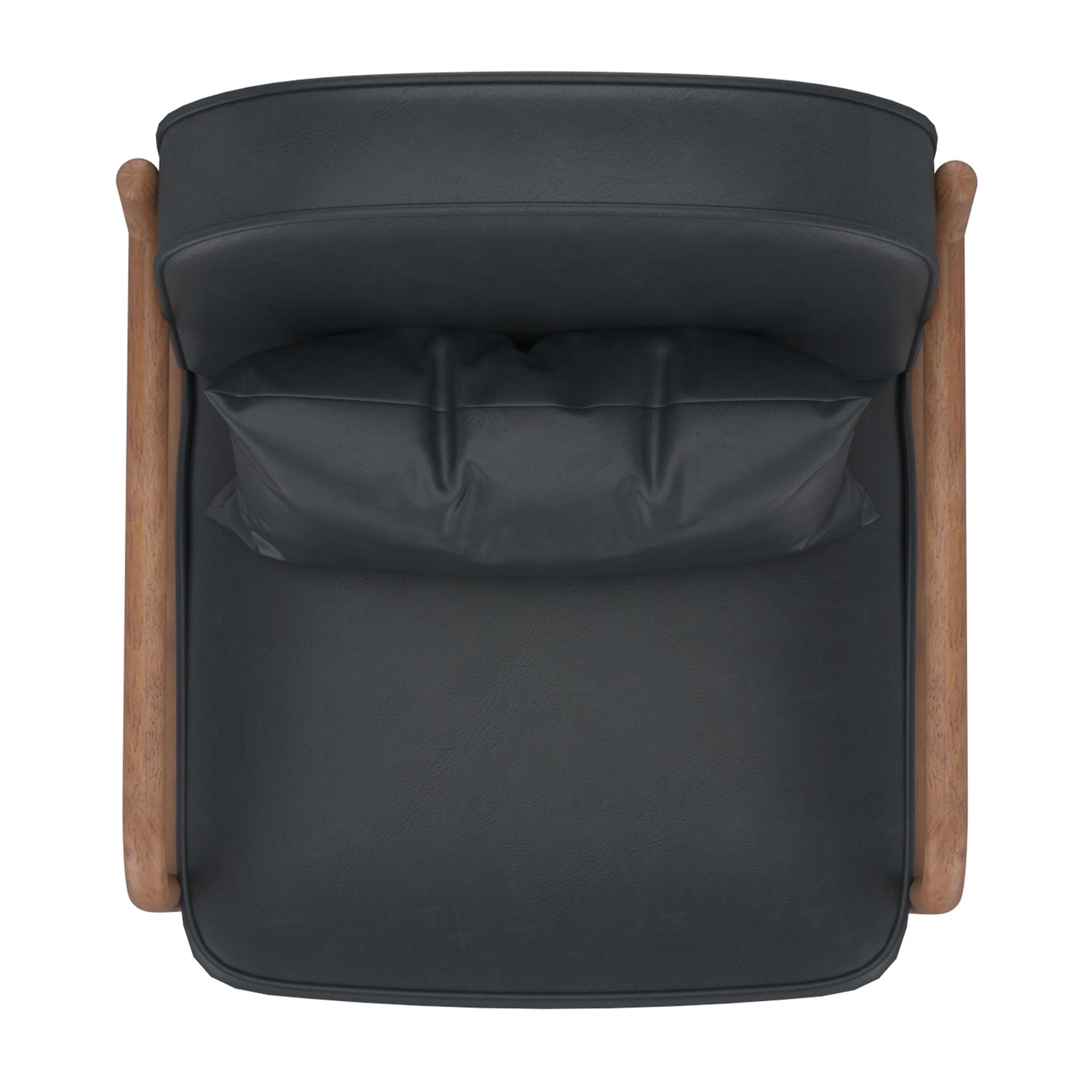 Fani Accent Chair, Faux Leather - modern accent chair with comfortable cushioning and sleek design | Image 7 | InSTYLE Home & Rugs