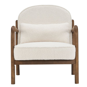 Fani Accent Chair, Fabric - compact accent chair for adding personality to any room | Image 5 | InSTYLE Home & Rugs