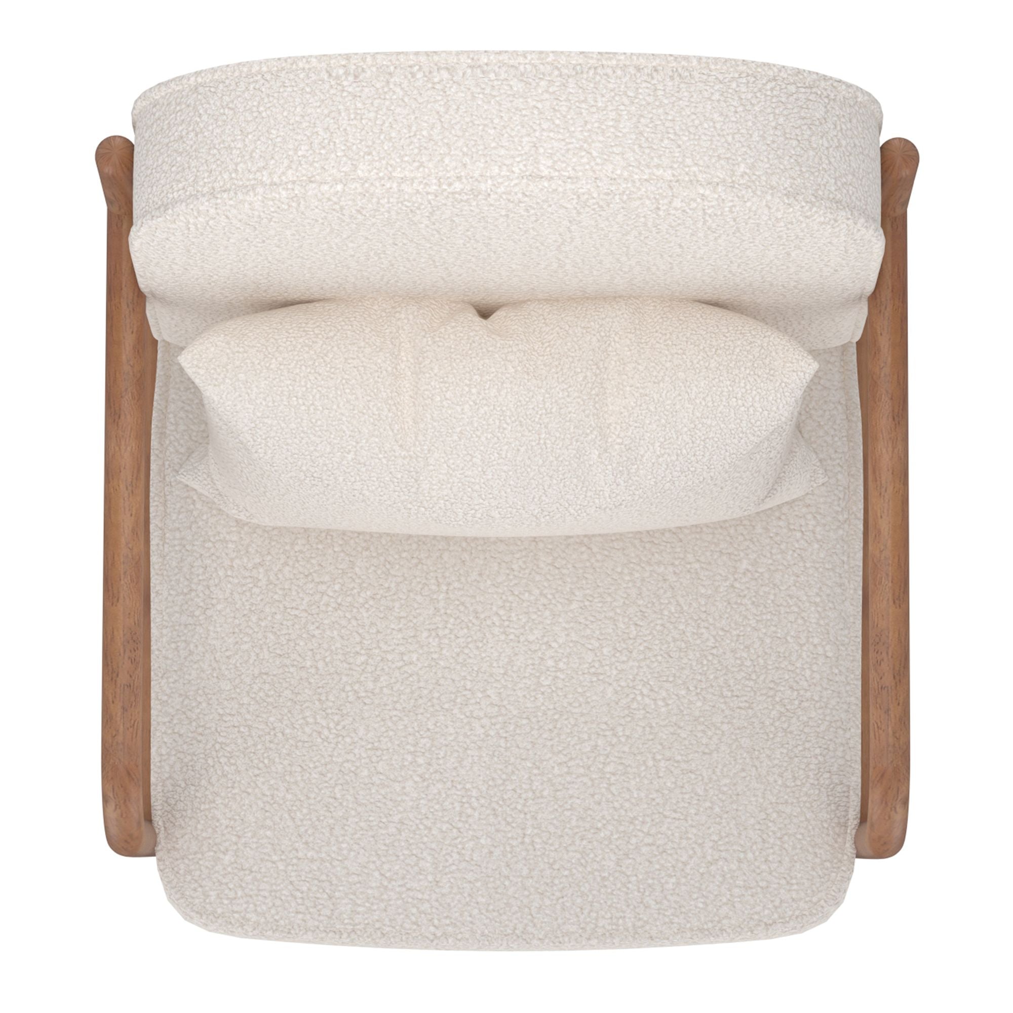Fani Accent Chair, Fabric - compact accent chair for adding personality to any room | Image 6 | InSTYLE Home & Rugs