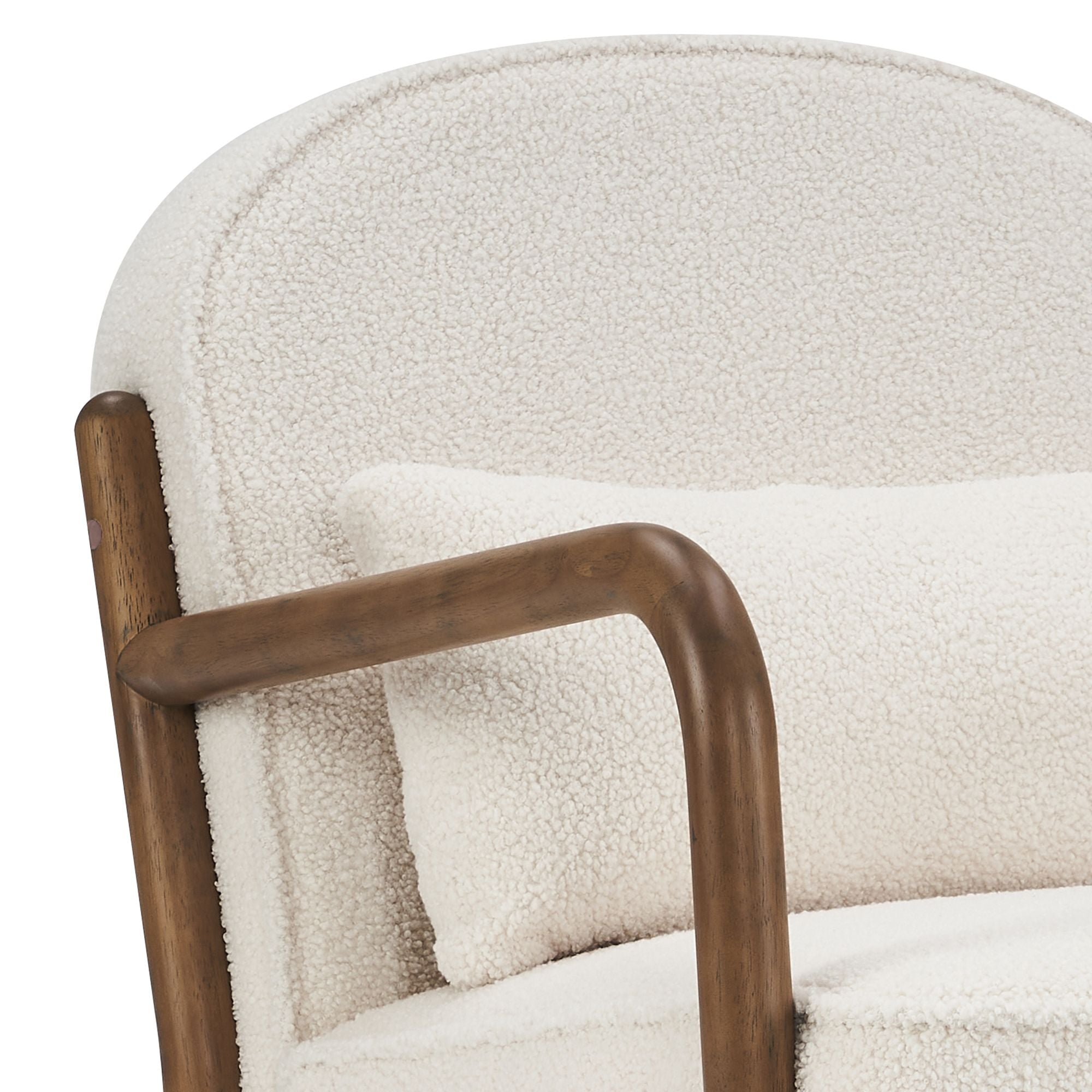 Fani Accent Chair, Fabric - compact accent chair for adding personality to any room | Image 7 | InSTYLE Home & Rugs