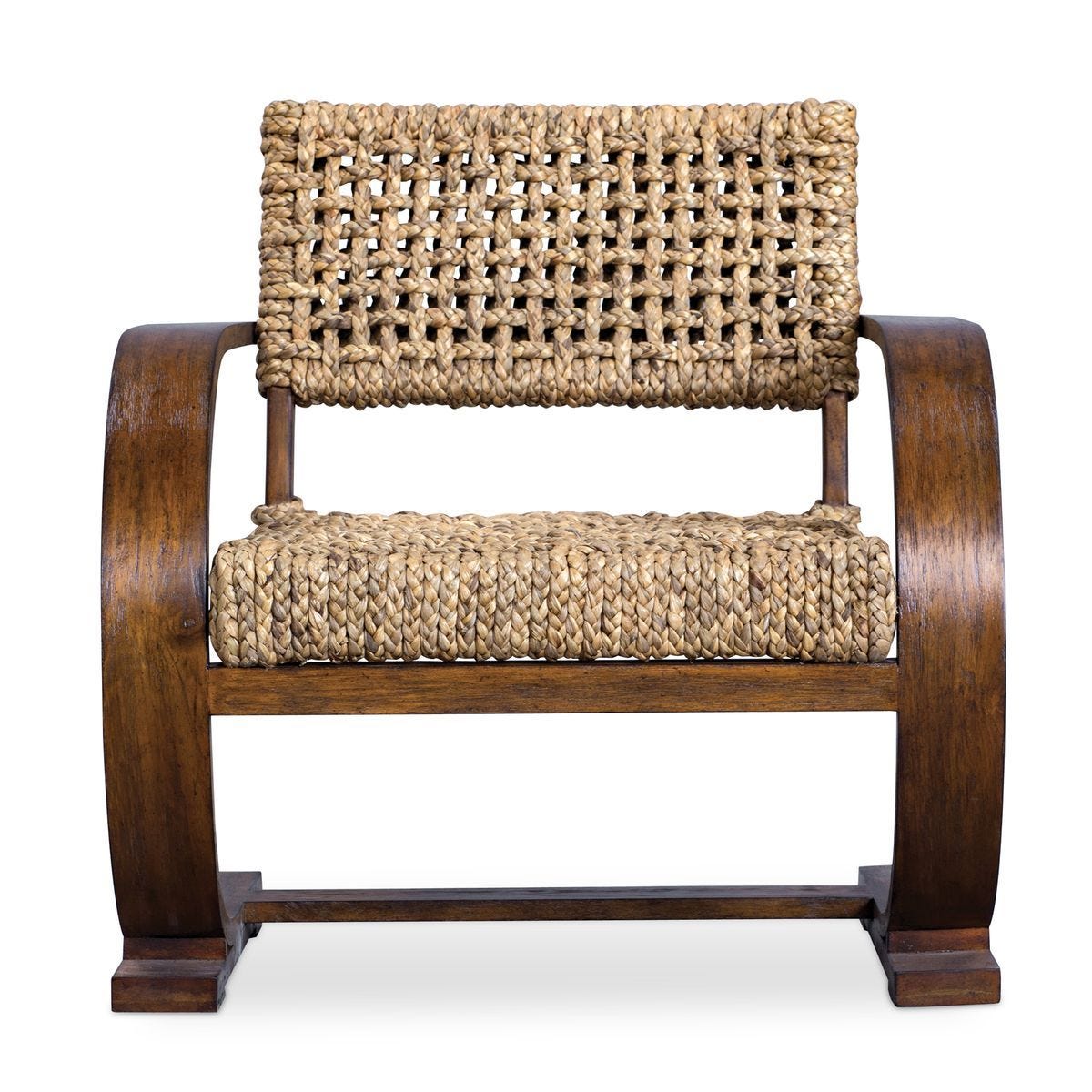 Rehema Accent Chair, Pecan - compact accent chair for adding personality to any room | Image 1 | InSTYLE Home & Rugs