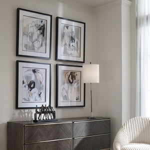 Tangled Threads Framed Prints, S/4 - timeless artwork that brings character to any space | Image 4 | InSTYLE Home & Rugs