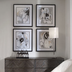 Tangled Threads Framed Prints, S/4 - timeless artwork that brings character to any space | Image 1 | InSTYLE Home & Rugs