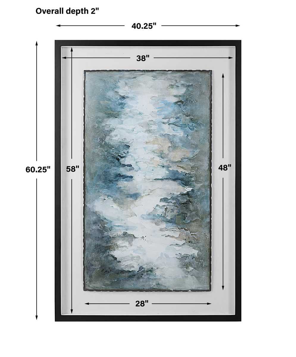 Lakeside Grande Framed Print - eye-catching art pieces to enhance your home design | Image 6 | InSTYLE Home & Rugs