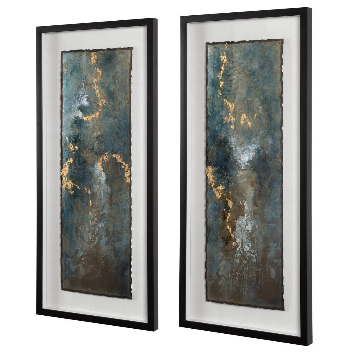 Glimmering Agate Framed Prints, S/2 - bold and creative art for unique interior décor | Image 3 | InSTYLE Home & Rugs