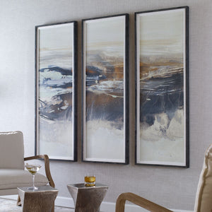 Graphite Horizon Framed Prints, S/3 - eye-catching art pieces to enhance your home design | Image 6 | InSTYLE Home & Rugs