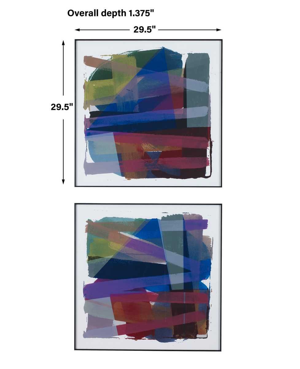 Vivacious Framed Prints, S/2 - bold and creative art for unique interior décor | Image 6 | InSTYLE Home & Rugs