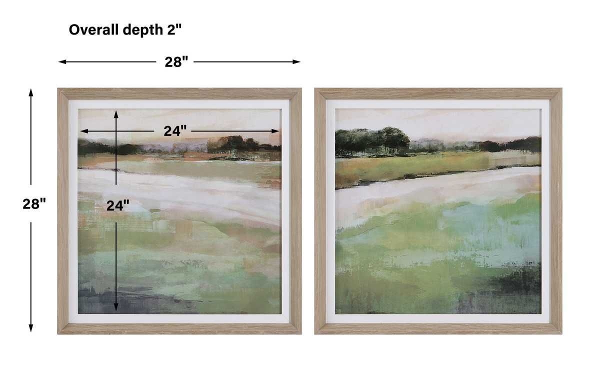 Vivid Vista Framed Prints, S/2 - bold and creative art for unique interior décor | Image 7 | InSTYLE Home & Rugs