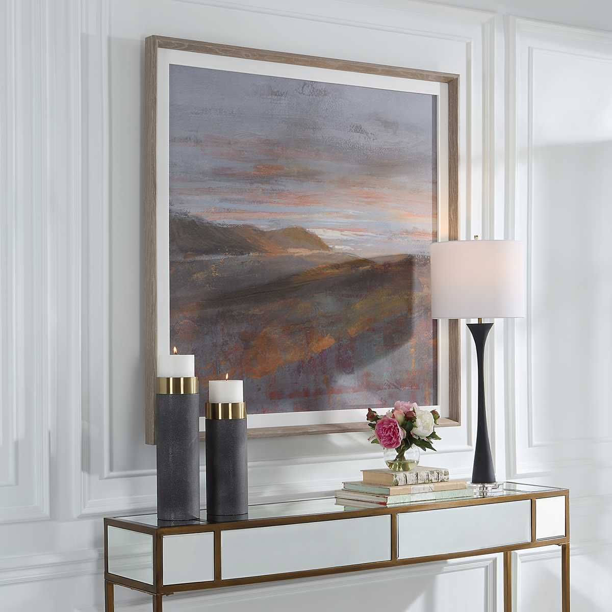 Dawn On The Hills Framed Print - eye-catching art pieces to enhance your home design | Image 7 | InSTYLE Home & Rugs