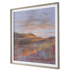 Dawn On The Hills Framed Print - eye-catching art pieces to enhance your home design | Image 3 | InSTYLE Home & Rugs