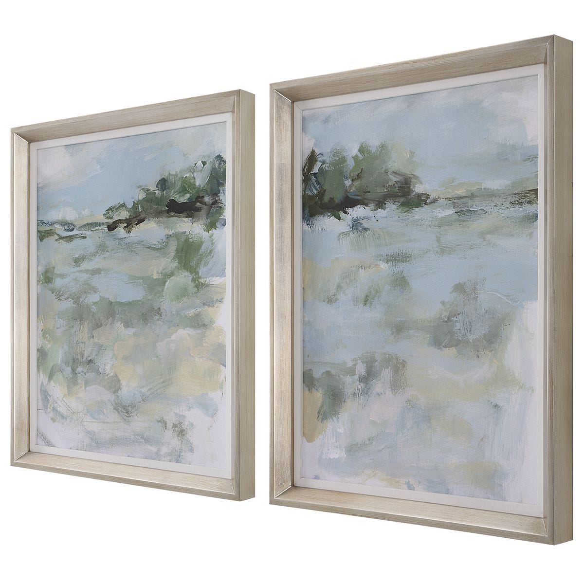 Far Away View Framed Prints, S/2 - timeless artwork that brings character to any space | Image 3 | InSTYLE Home & Rugs