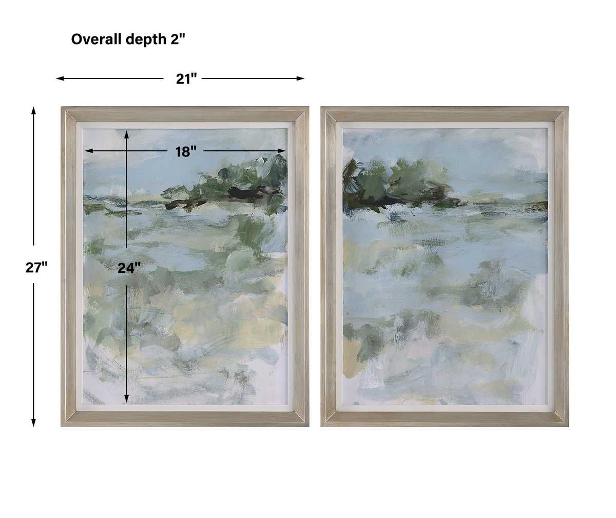 Far Away View Framed Prints, S/2 - timeless artwork that brings character to any space | Image 7 | InSTYLE Home & Rugs