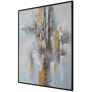 Mountain Mist Hand Painted Canvas - bold and creative art for unique interior décor | Image 3 | InSTYLE Home & Rugs
