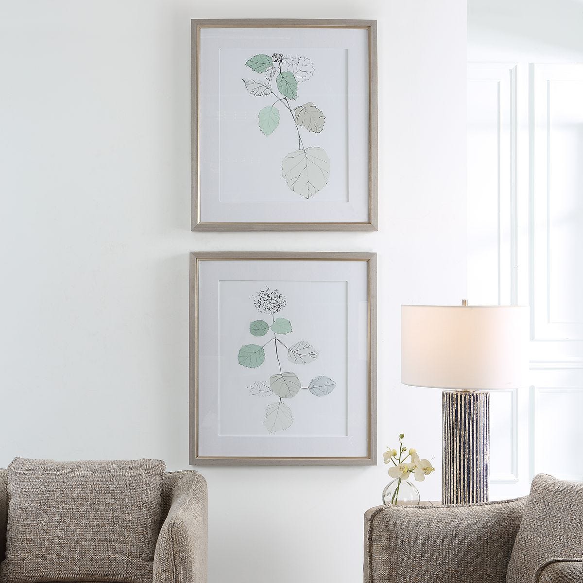 Come What May Framed Prints, S/2 - eye-catching art pieces to enhance your home design | Image 1 | InSTYLE Home & Rugs