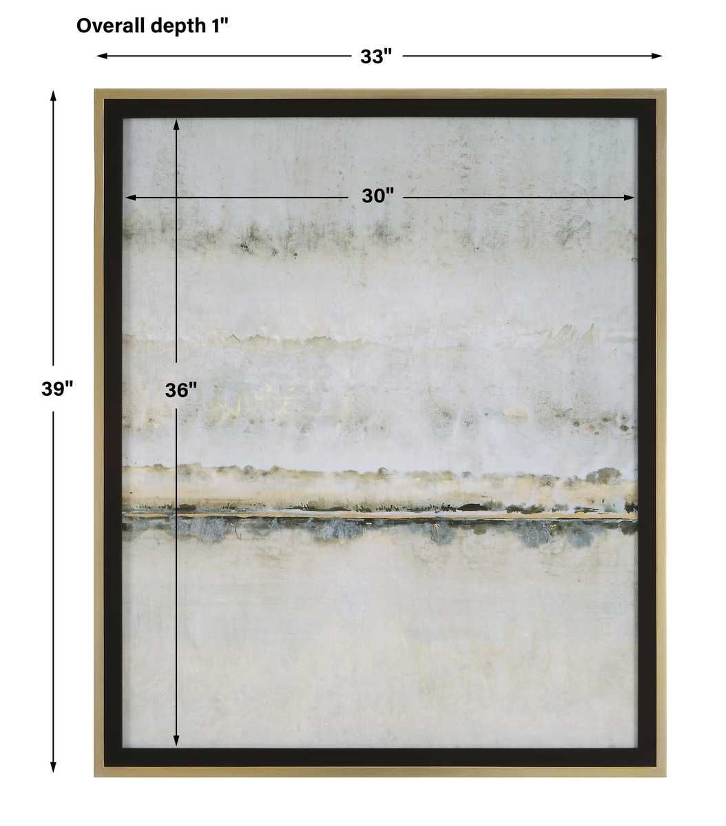 Gilded Horizon Framed Print - eye-catching art pieces to enhance your home design | Image 7 | InSTYLE Home & Rugs