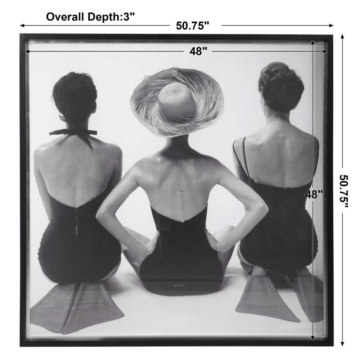 Ladies' Swimwear, 1959 Framed Print - eye-catching art pieces to enhance your home design | Image 7 | InSTYLE Home & Rugs